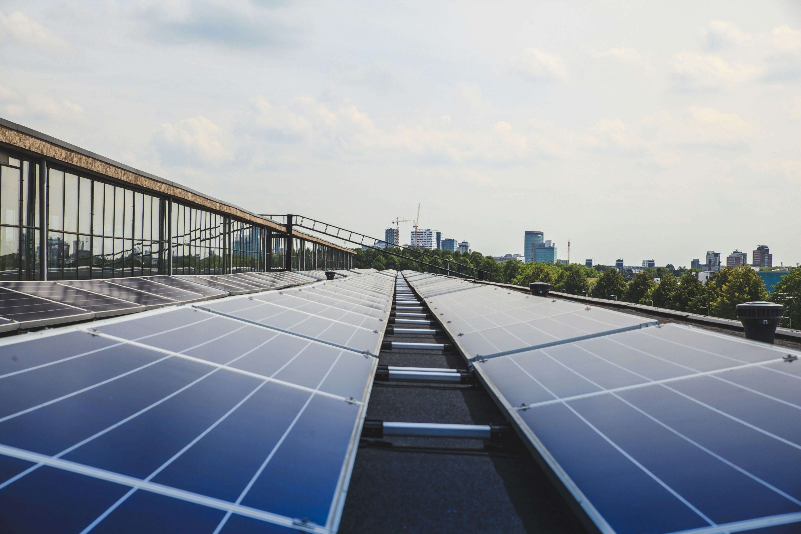 Paneles con energía solar